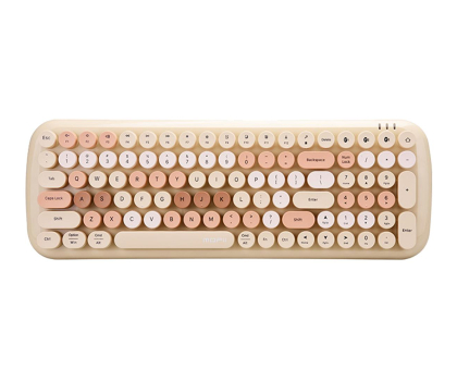 Klawiatura Mofii Candy BT beżowa SK-646BT Beige